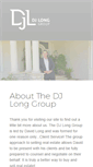 Mobile Screenshot of djlonggroup.com